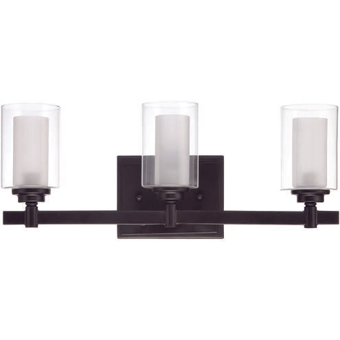 Luminaire Craftmade Luminaire Celeste à trois lumières en expresso 16720ESP3 Kmo Électrique