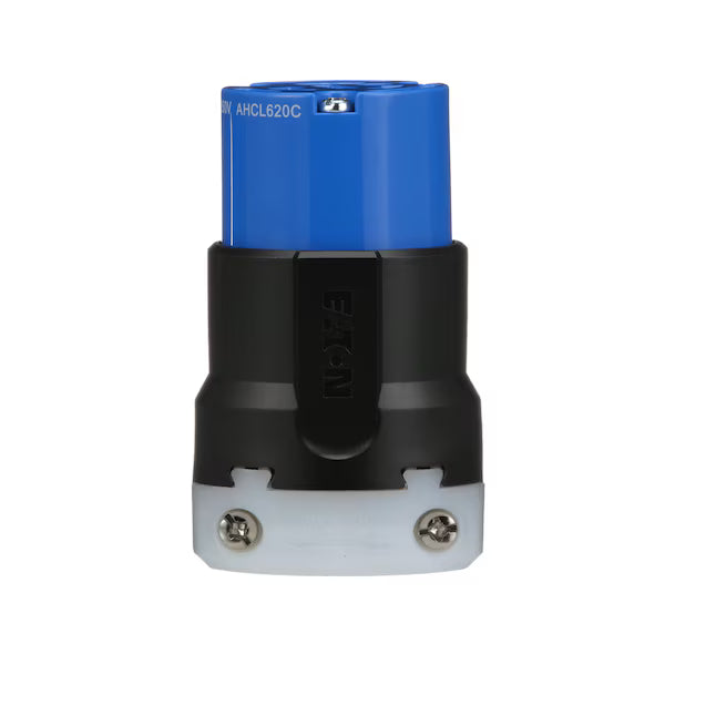 Connecteur verrouillable Eaton 20A 2P 3F 250V NOIR/NOIR AHCL620C Kmo Électrique