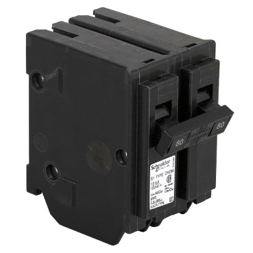 Disjoncteur 80A 2 pôles 240V Chomeline SCH-CHOM280 Kmo Électrique