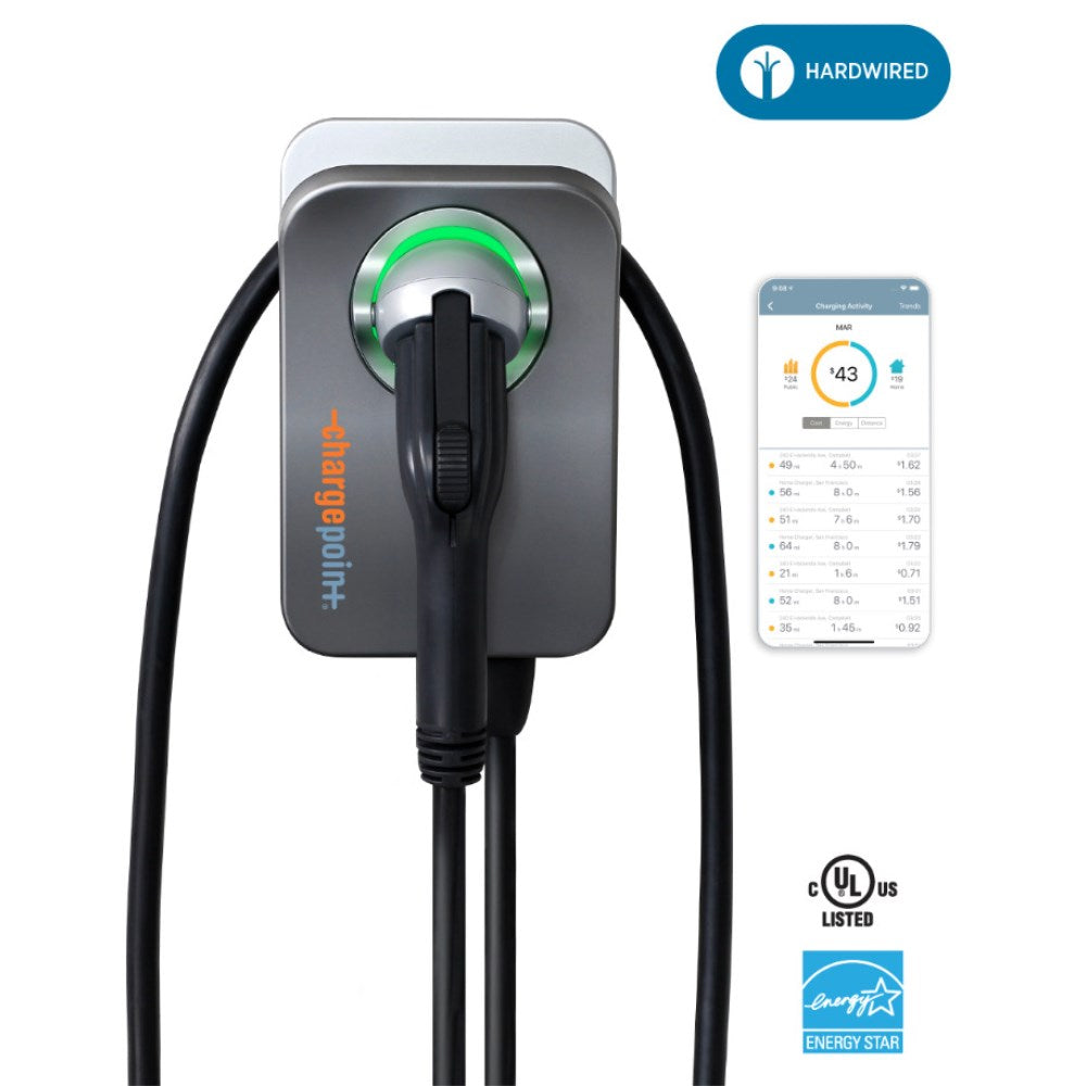 Borne Charge-Point 50A CPH50HARDWIREL23 Kmo Électrique
