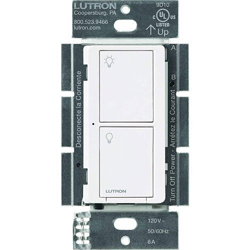 Interrupteur Lutron Caséta PD6ANSWH Kmo Électrique