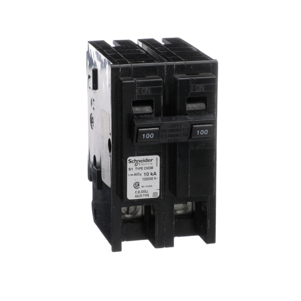 Disjoncteur 100A 2 pôles 240V Chomeline SCH-CHOM2100 Kmo Électrique