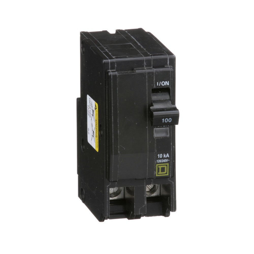 Disjoncteur 100A 2 pôles SquareD SCH-QO2100 Kmo Électrique