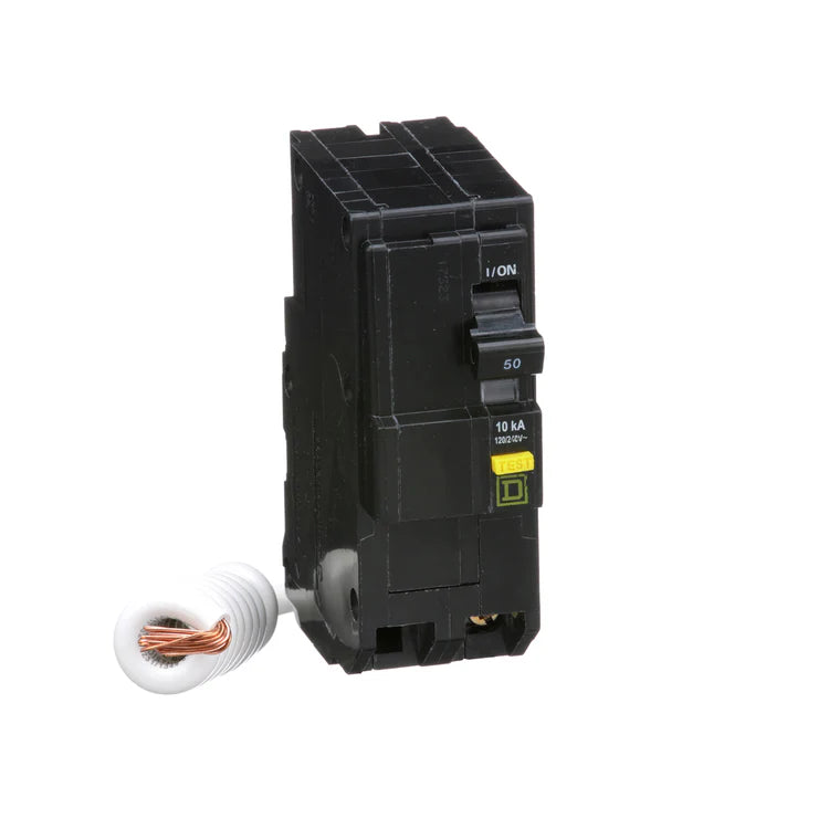 Disjoncteur 50A 2 pôles GFI SquareD QO250GFI Kmo Électrique