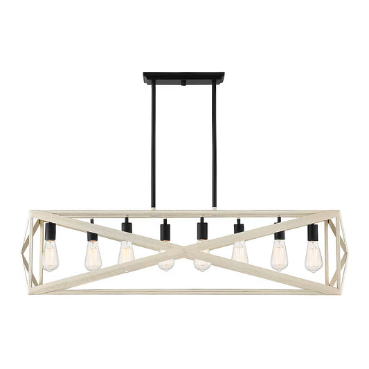 Luminaire Craftmade 8 Light Island 51878-CWESP Kmo Électrique