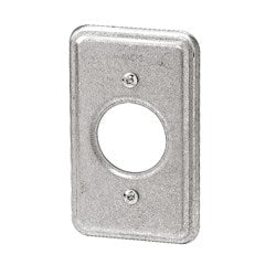 Plaque métallique ronde simple ABB BC11C3