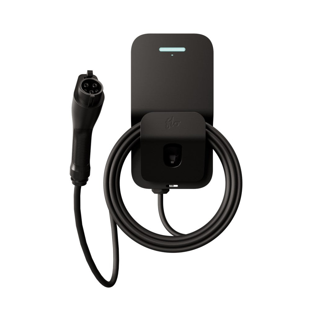 Borne de recharge résidentielle Flo X8 80A de niveau 2 HOX8F2A1A1-FL-P17 Kmo Électrique