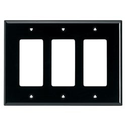 Plaque 3 G Eaton Décora NOIR PJ263BK