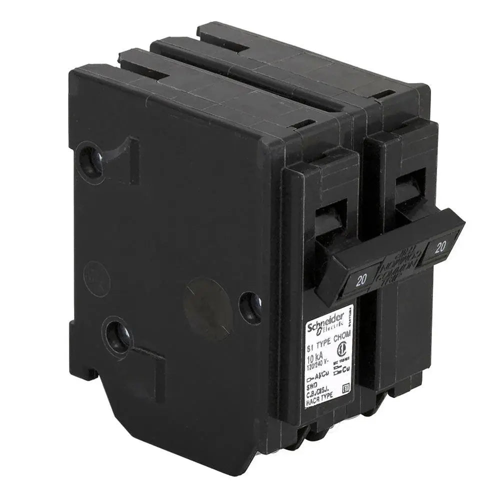 Disjoncteur 20A 2 pôles 240V Chomeline SCH-CHOM220 Kmo Électrique