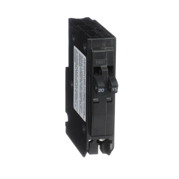 Disjoncteur tandem 20A 1P + 15A 1P 120V SquareD  SCH-QO2015 Kmo Électrique