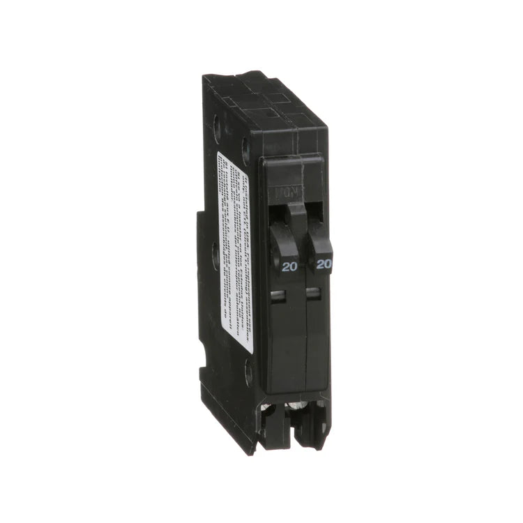 Disjoncteur tandem 20A 1P + 20A 1P 120V SquareD  SCH-QO2020 Kmo Électrique
