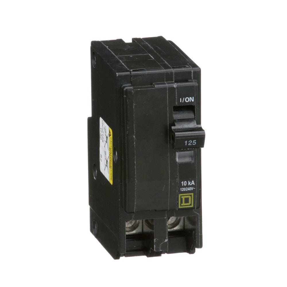 Disjoncteur 125A 2 pôles Square D SCH-QO2125 Kmo Électrique