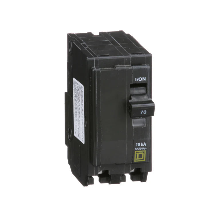 Disjoncteur 70A 2 pôles SquareD SCH-QO270 Kmo Électrique