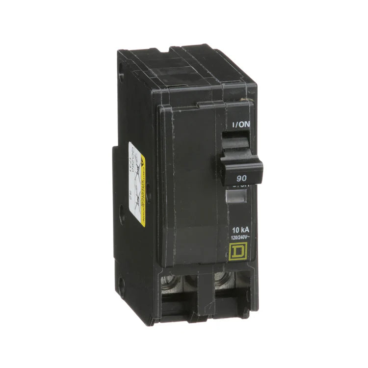 Disjoncteur 90A 2 pôles SquareD SCH-QO290 Kmo Électrique