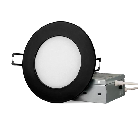 Encastré 4'' noir standard SL4-VAR-R-BK-V4