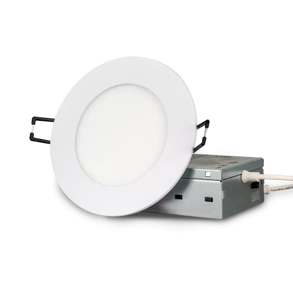 Encastré 4'' standard blanc ou noir Kmo Électrique