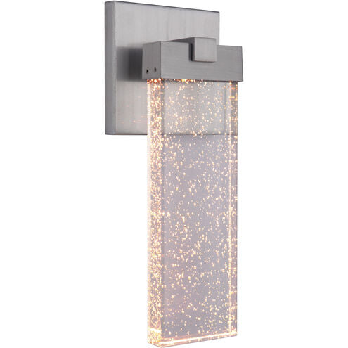 Luminaire Craftmade Support mural extérieur Aria LED 15 pouces en aluminium satiné Z1604-SA-LED Kmo Électrique